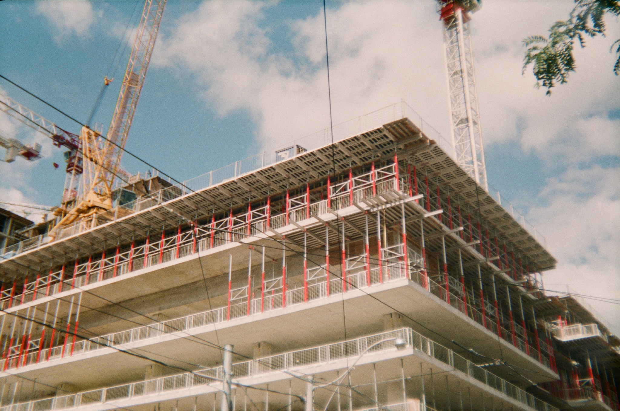 a building under construction