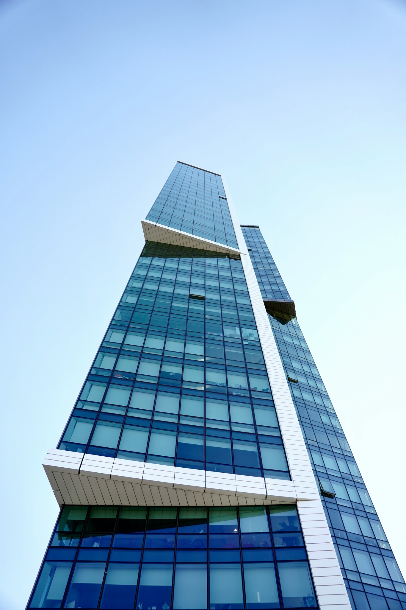 a tall building with many windows
